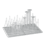 E 960/1 Einsatz 1/2 mit 46 Federhaken in 2 Höhen