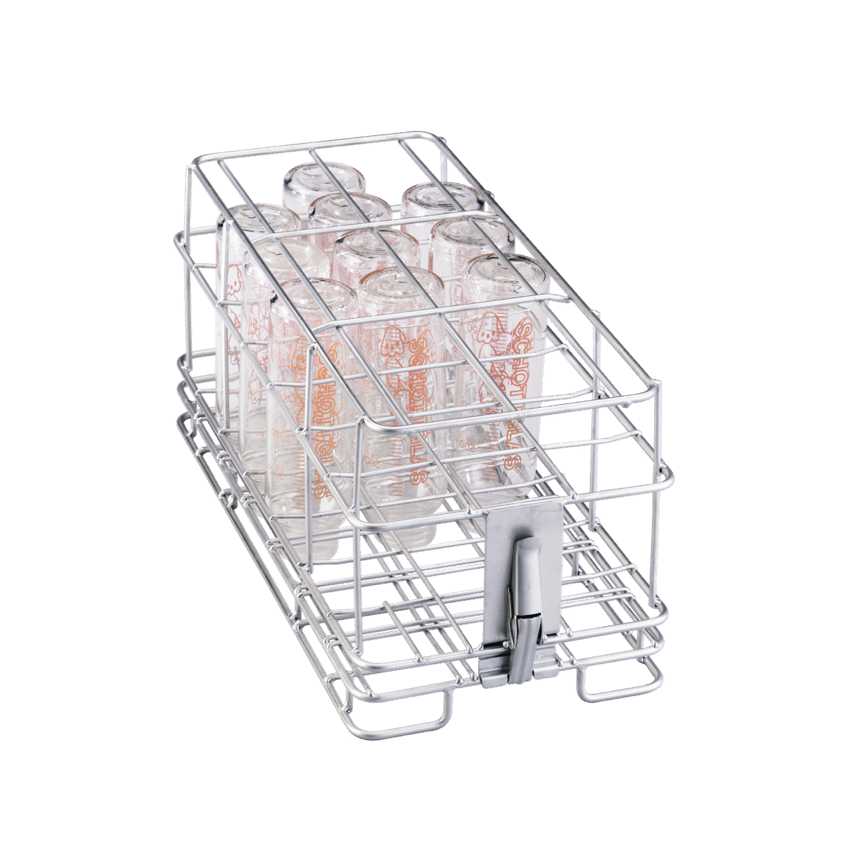 E 135/1 Einsatz 1/2 Container für 19 Babyflaschen 110 ml – Bild 1