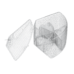 E 104/1 Einsatz 1/4 f. ca. 200 Reagenzgläser 12 x 105 mm