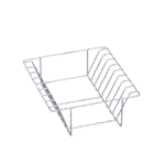 E 806/1  Einsatz für 8 Tray-Unterteile/Tabletts