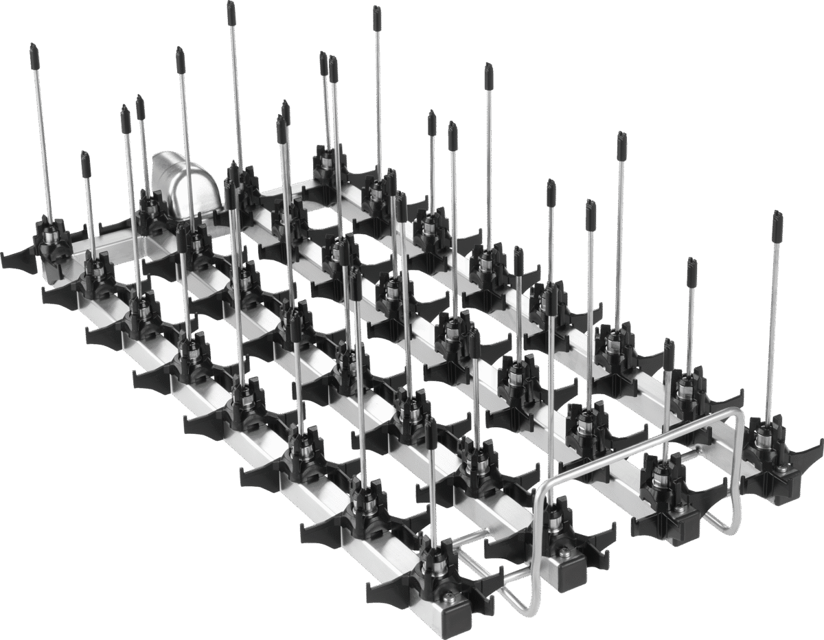 A 302/3 Modul 4x8 (bestückt mit 16x A 844, 16x A 845) – Bild 1
