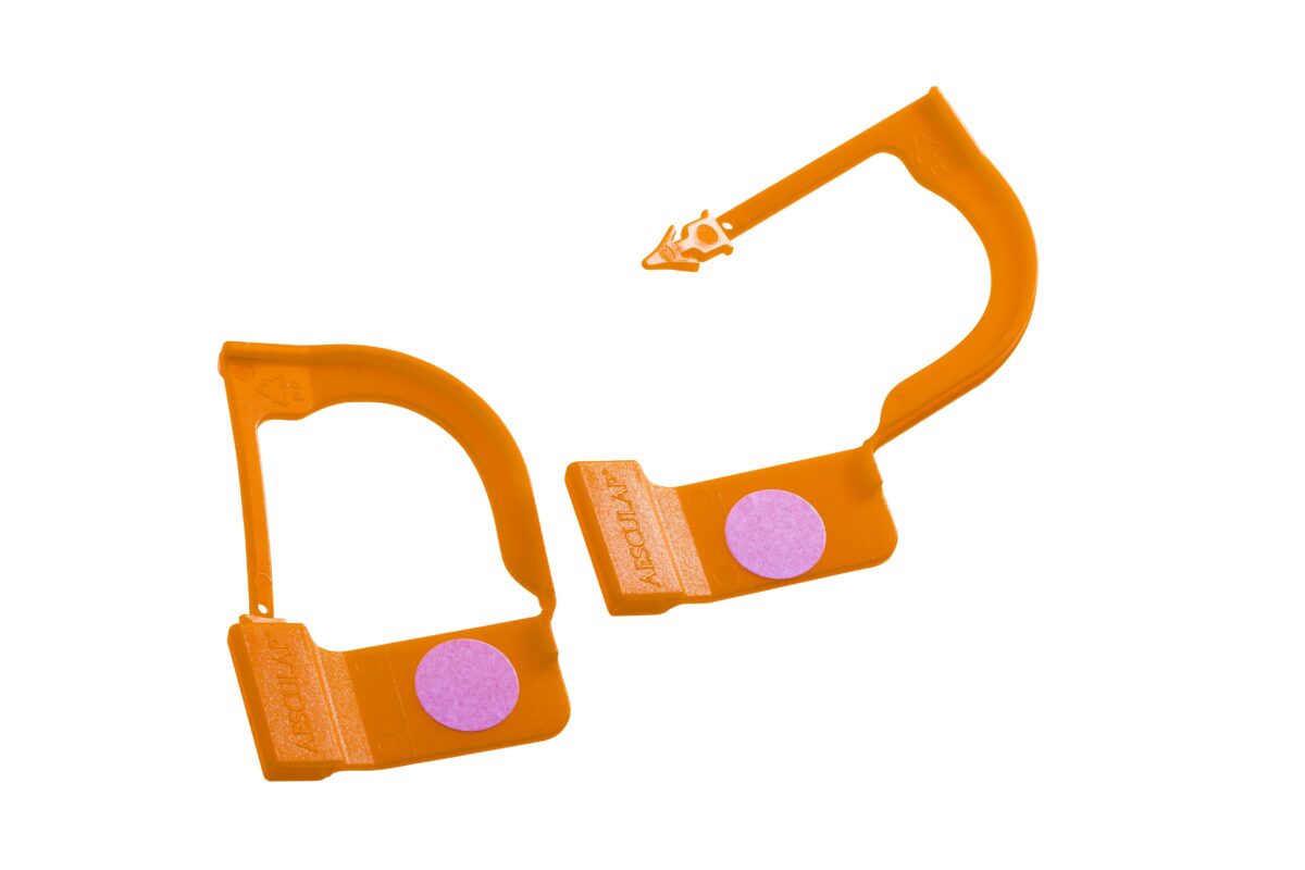 APWD 338 Verschlussplomben orange – Bild 1