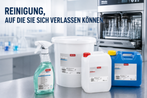 Reinigungsmittel für Laborspülmaschinen – professionelle Prozesschemie für rückstandsfreie Reinigung im Labor