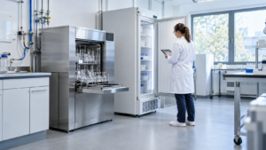 Laborgeräte vor der Anschaffung hinsichtlich Platzbedarf und Anschlüssen prüfen